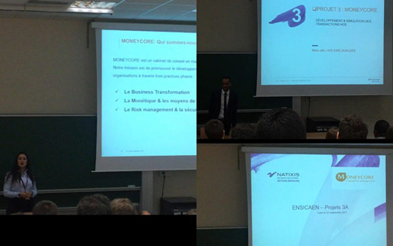 Projets ensicaen 3a en partenariat avec natixis